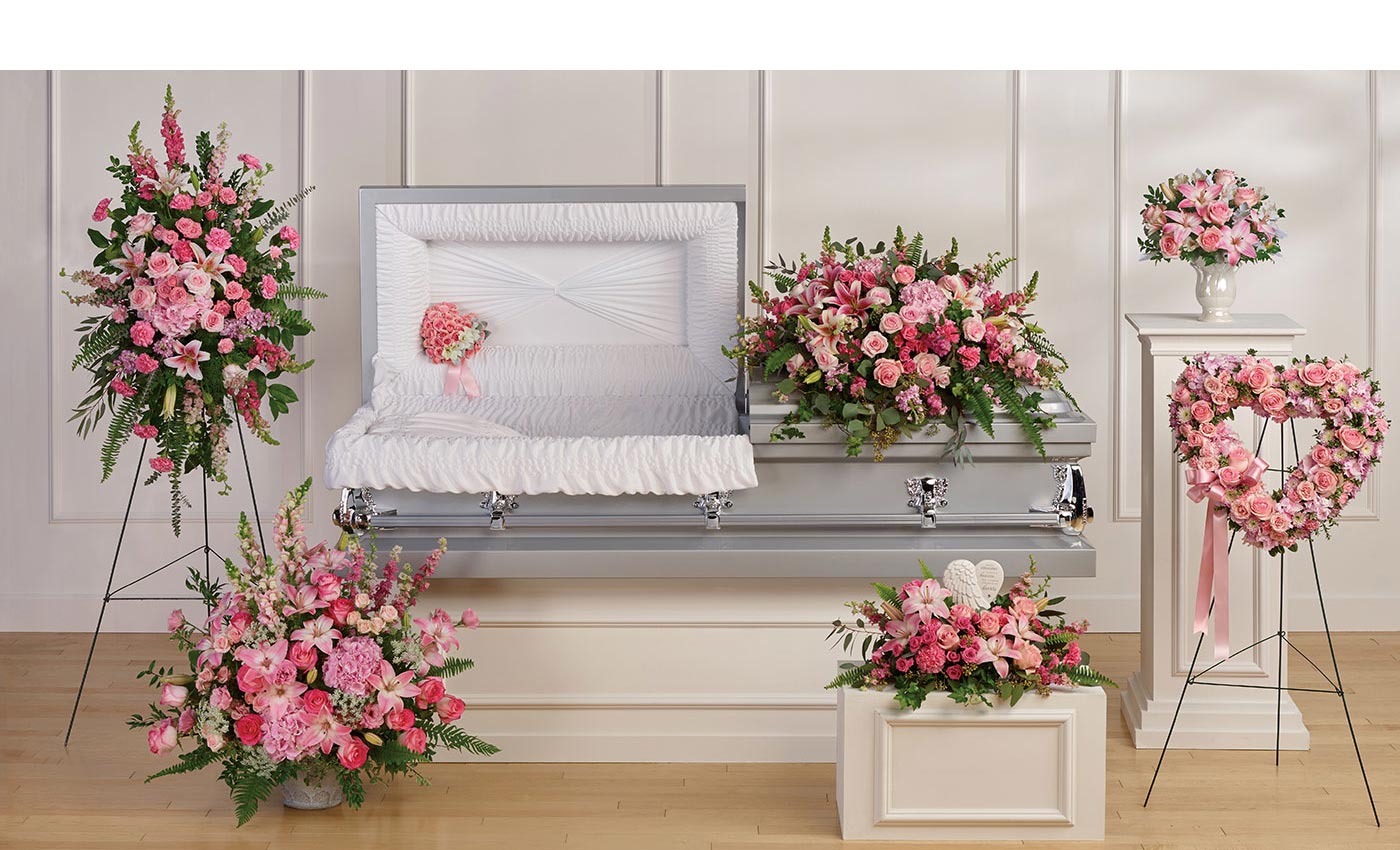 Send Sympathy Flowers from our Beautiful Memories Collection